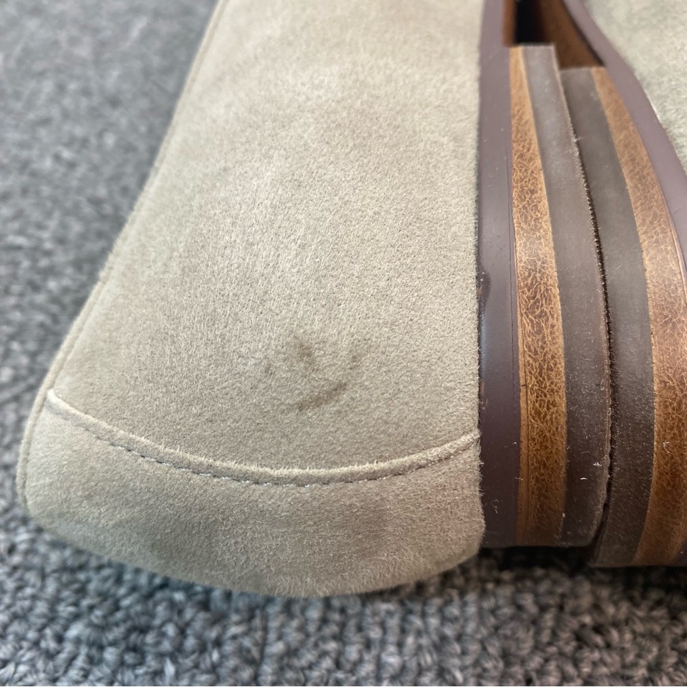 Vionic Willa Loafers Flats Dark Taupe Suede Minimalist Quiet Luxury Chic Women 7 - Picture 10 of 13